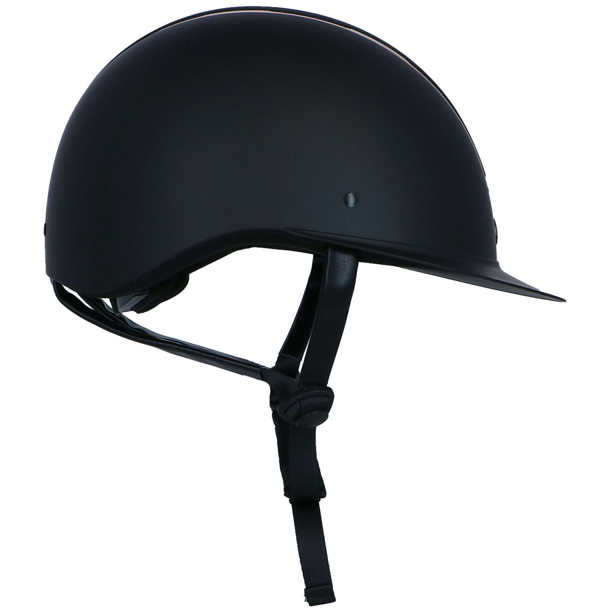 BR Casco de Equitación Omega Painted Glitter Negro/Rosa