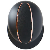 BR Casco de Equitación Omega Painted Glitter Negro/Rosa