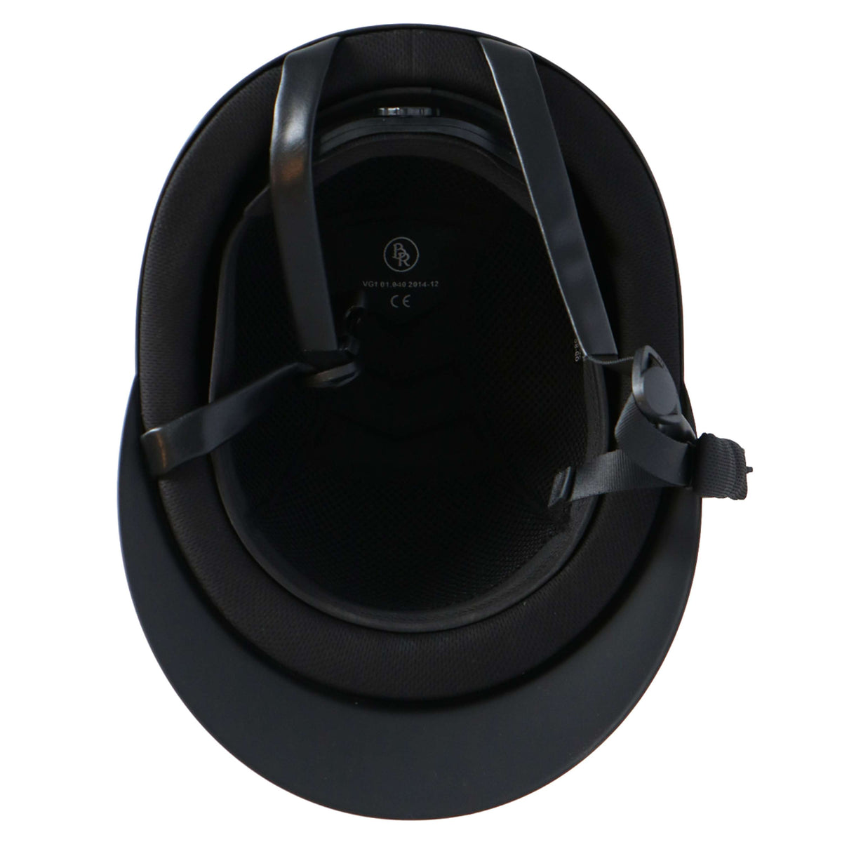 BR Casco de Equitación Omega Painted Glitter Negro/Rosa