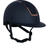 BR Casco de Equitación Omega Painted Glitter Navy/Rose