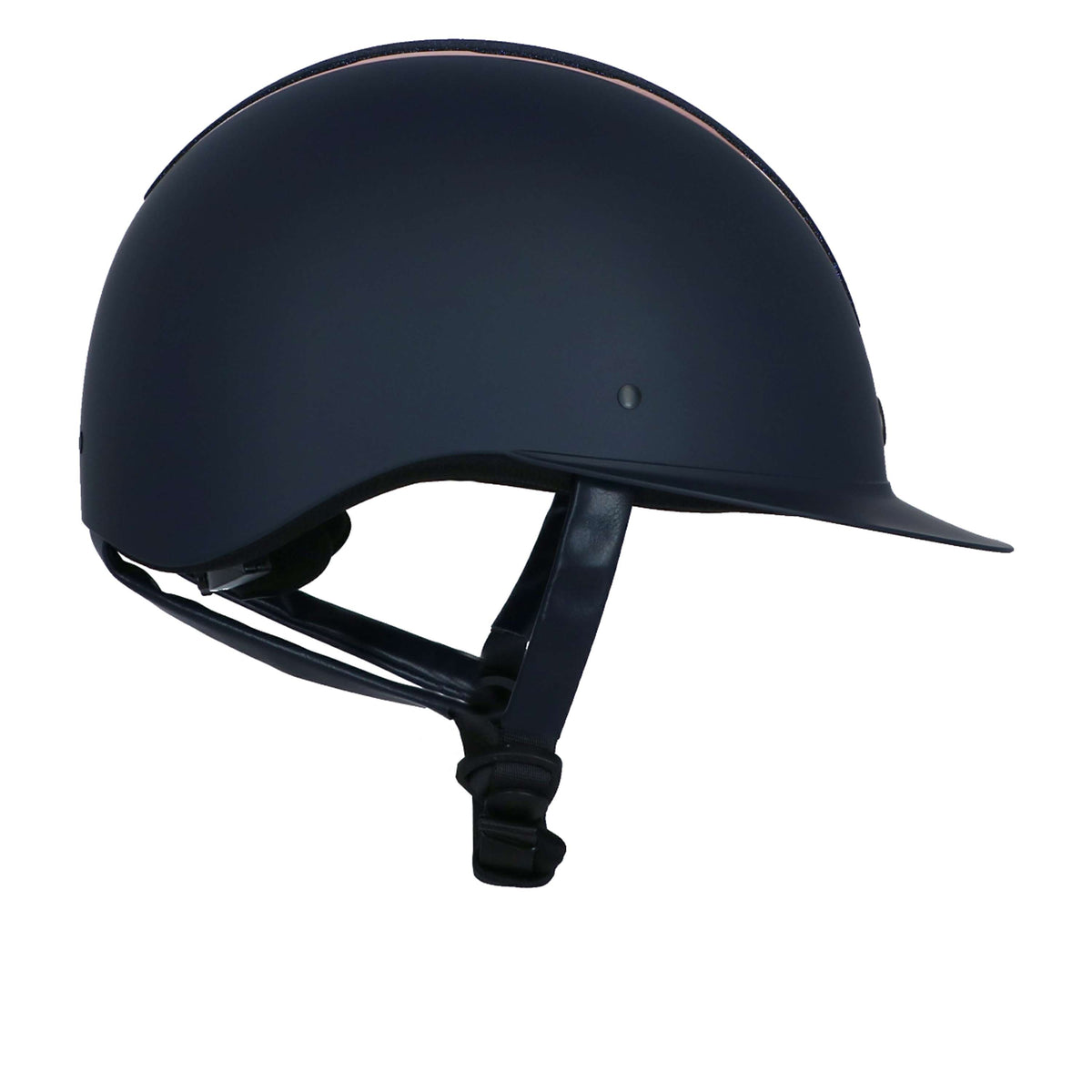 BR Casco de Equitación Omega Painted Glitter Navy/Rose