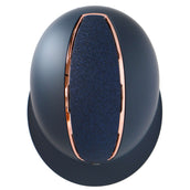 BR Casco de Equitación Omega Painted Glitter Navy/Rose