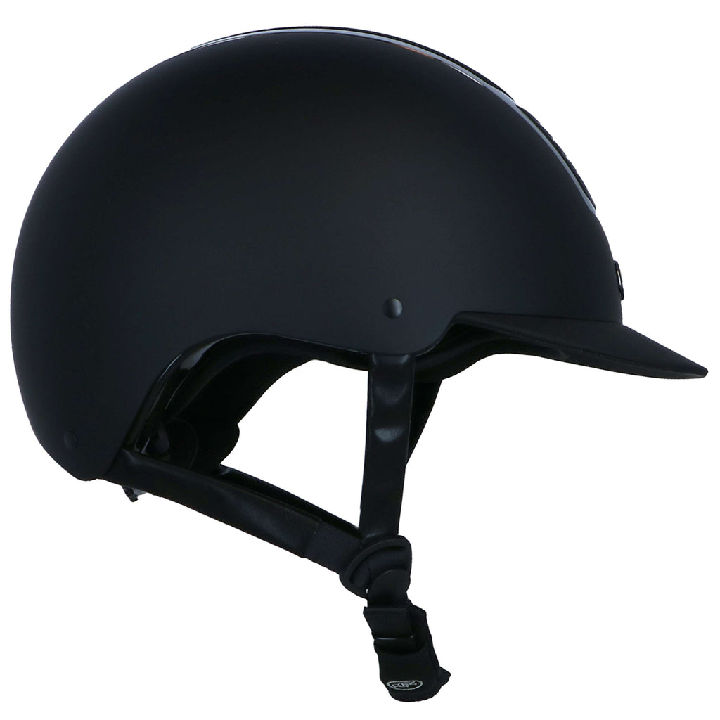 BR Casco de Equitación Lambda Negro/Gunmetal