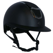 BR Casco de Equitación Lambda Plus Glitter Negro/Gunmetal