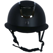 BR Casco de Equitación Lambda Plus Glitter Negro/Gunmetal