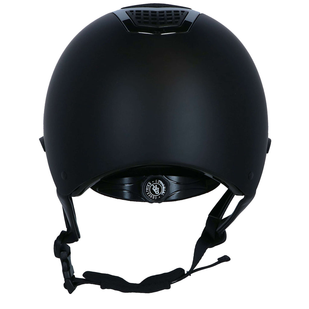 BR Casco de Equitación Lambda Plus Glitter Negro/Gunmetal