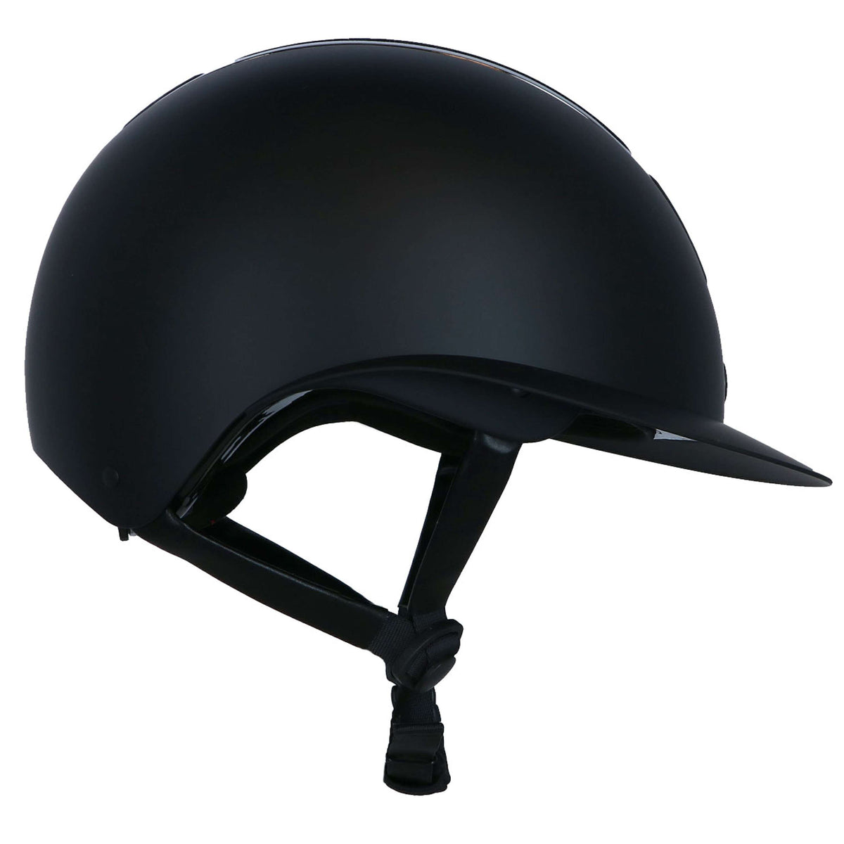 BR Casco de Equitación Lambda Plus Glitter Negro/Gunmetal