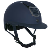 BR Casco de Equitación Lambda Plus Glitter Navy/Gunmetal