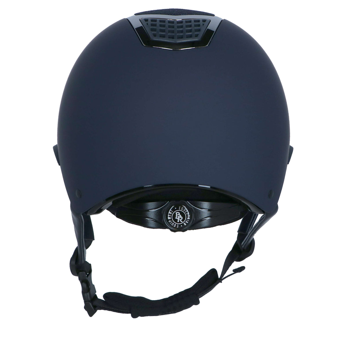 BR Casco de Equitación Lambda Plus Glitter Navy/Gunmetal