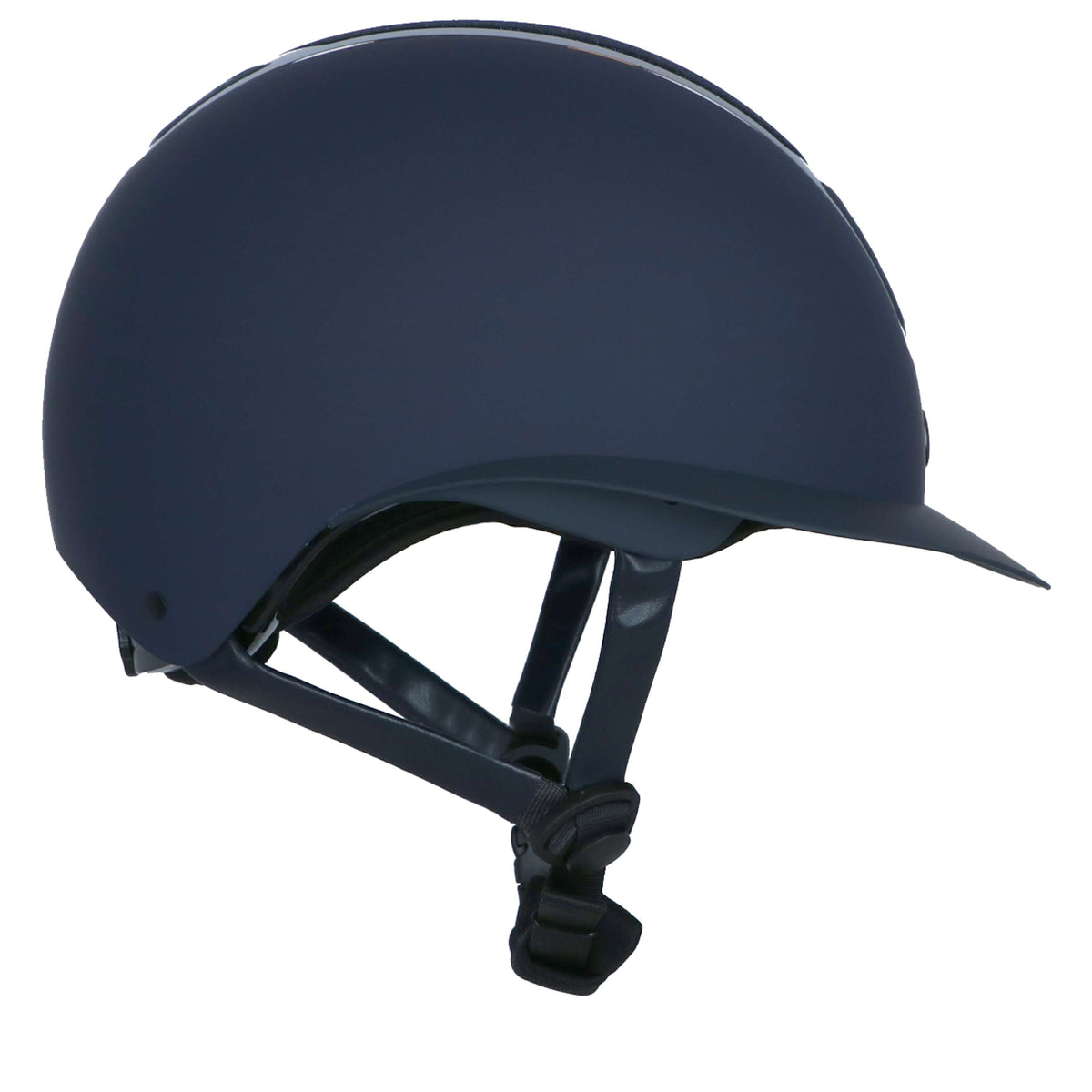 BR Casco de Equitación Lambda Plus Glitter Navy/Gunmetal