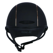 OneK Casco Avancé Matt Líneas Rosegold Negro