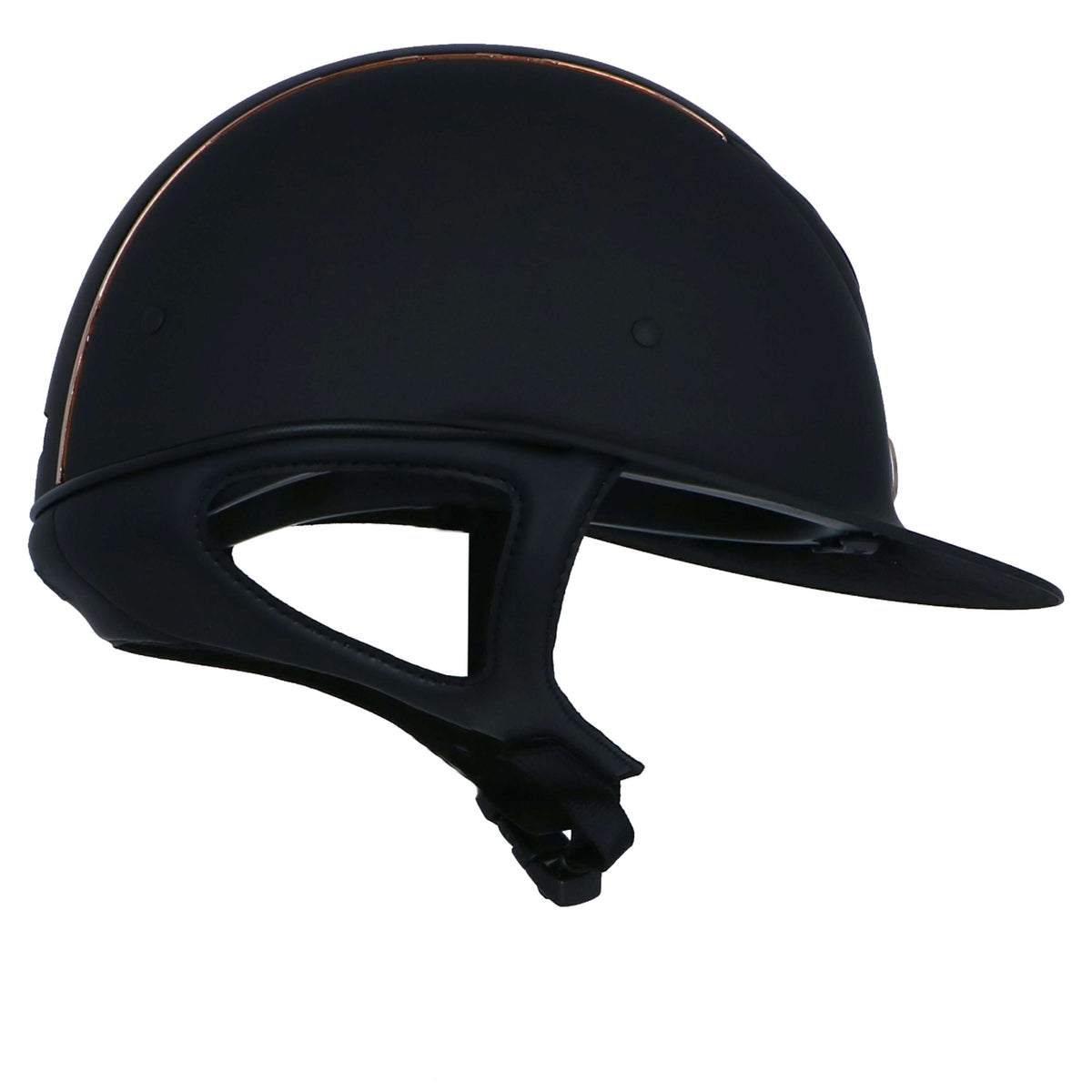 OneK Casco Avancé Matt Líneas Rosegold Negro