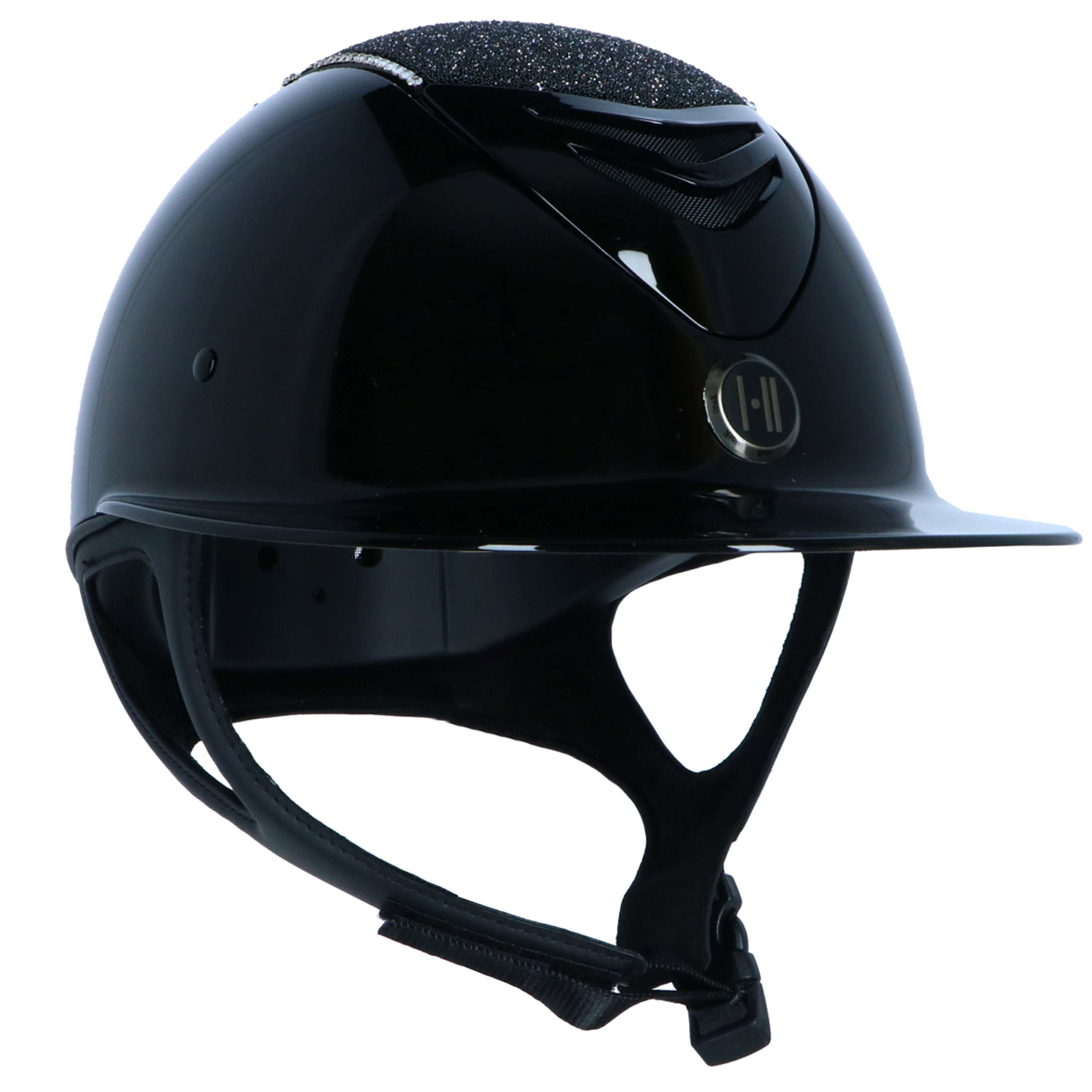 OneK Casco Avancé Glossy Glitter Negro
