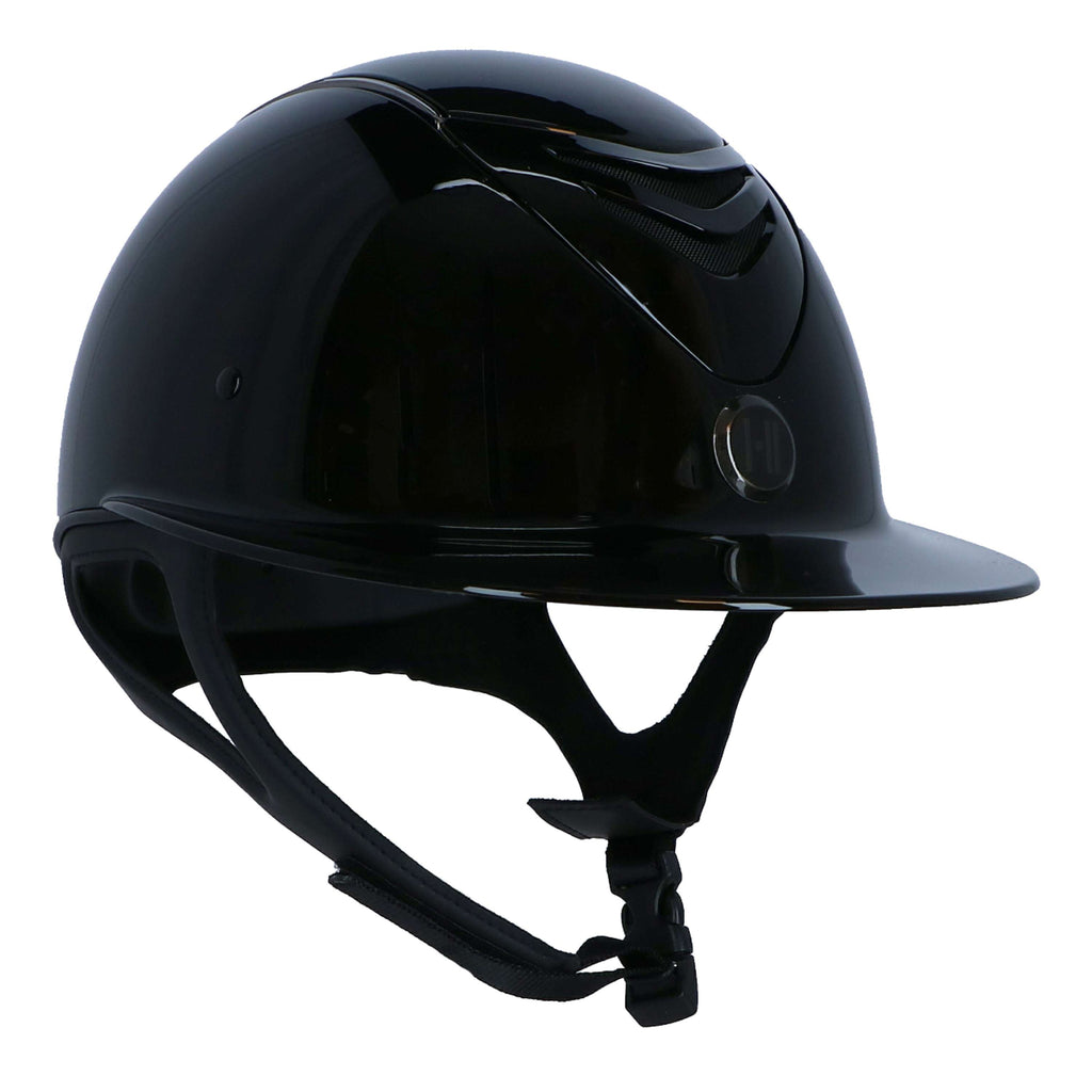OneK Casco Avancé Glossy Líneas Chrome Negro