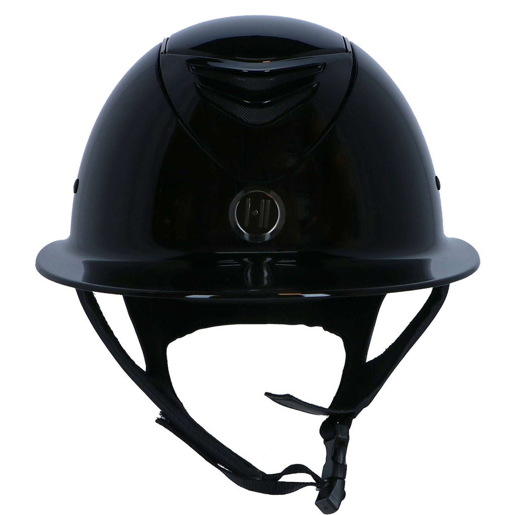 OneK Casco Avancé Glossy Líneas Chrome Negro