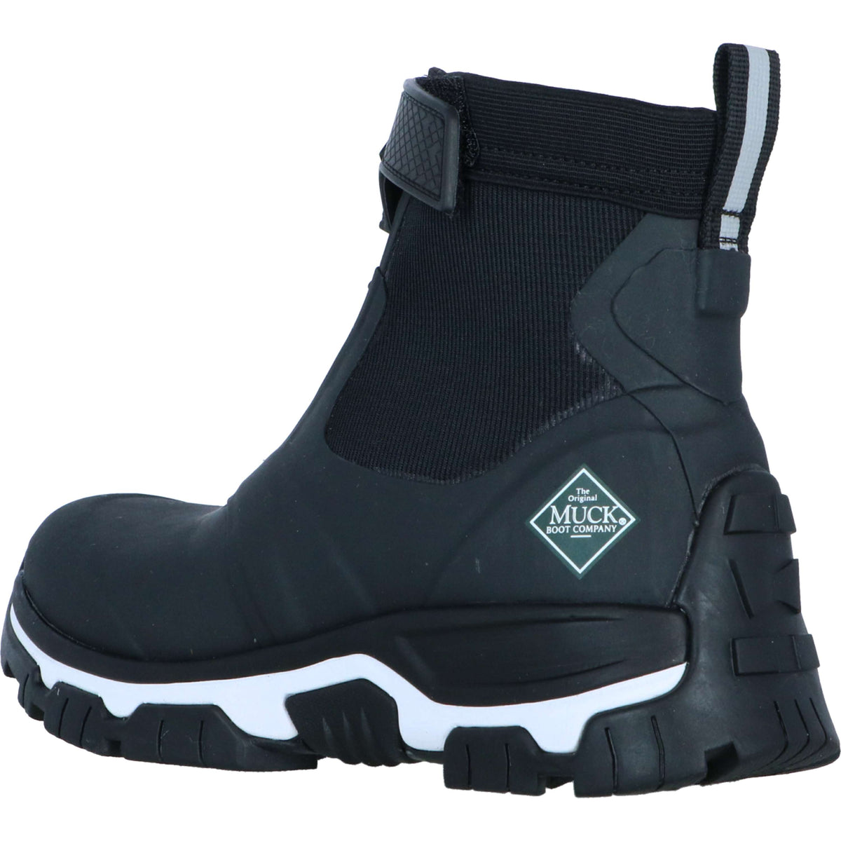 Muck Boot Zapato Apex Zip Mujer Negro/Blanco
