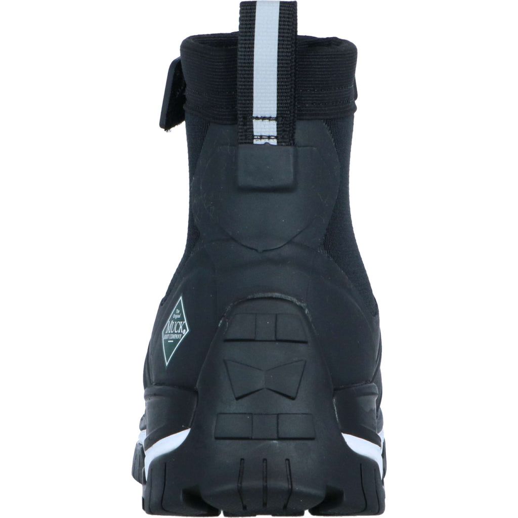 Muck Boot Zapato Apex Zip Mujer Negro/Blanco