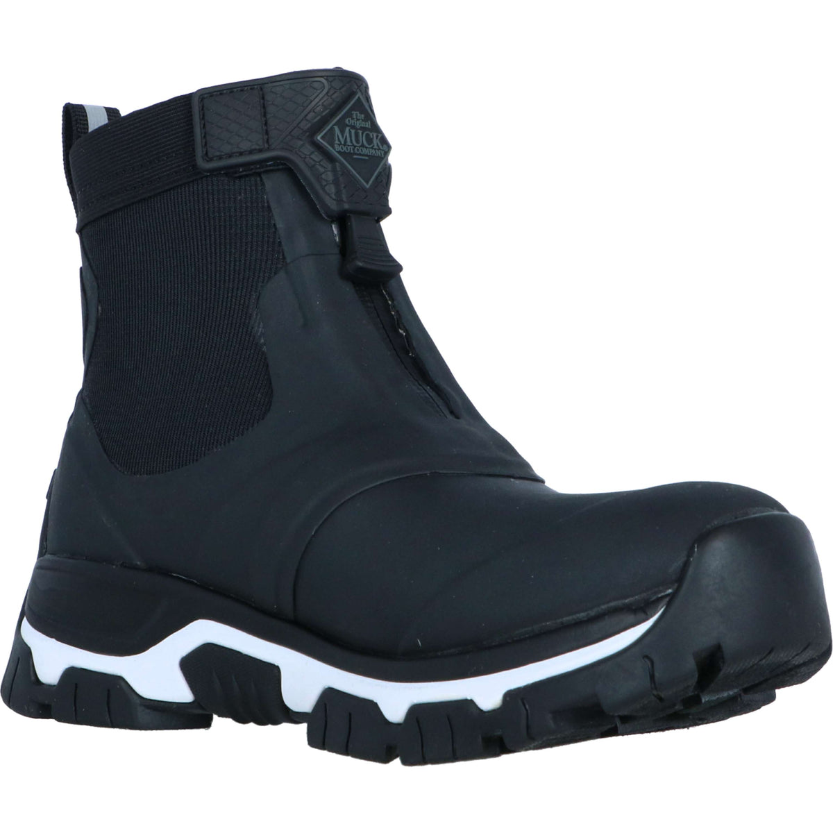 Muck Boot Zapato Apex Zip Mujer Negro/Blanco