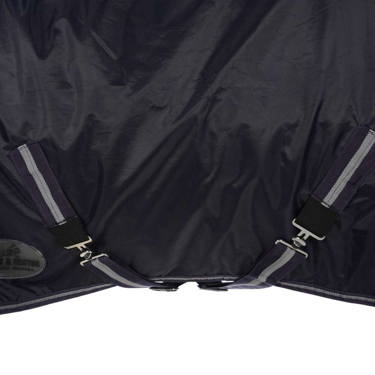 HB Alfombra de lluvia al aire libre Azul