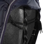 HB Alfombra de lluvia al aire libre Azul