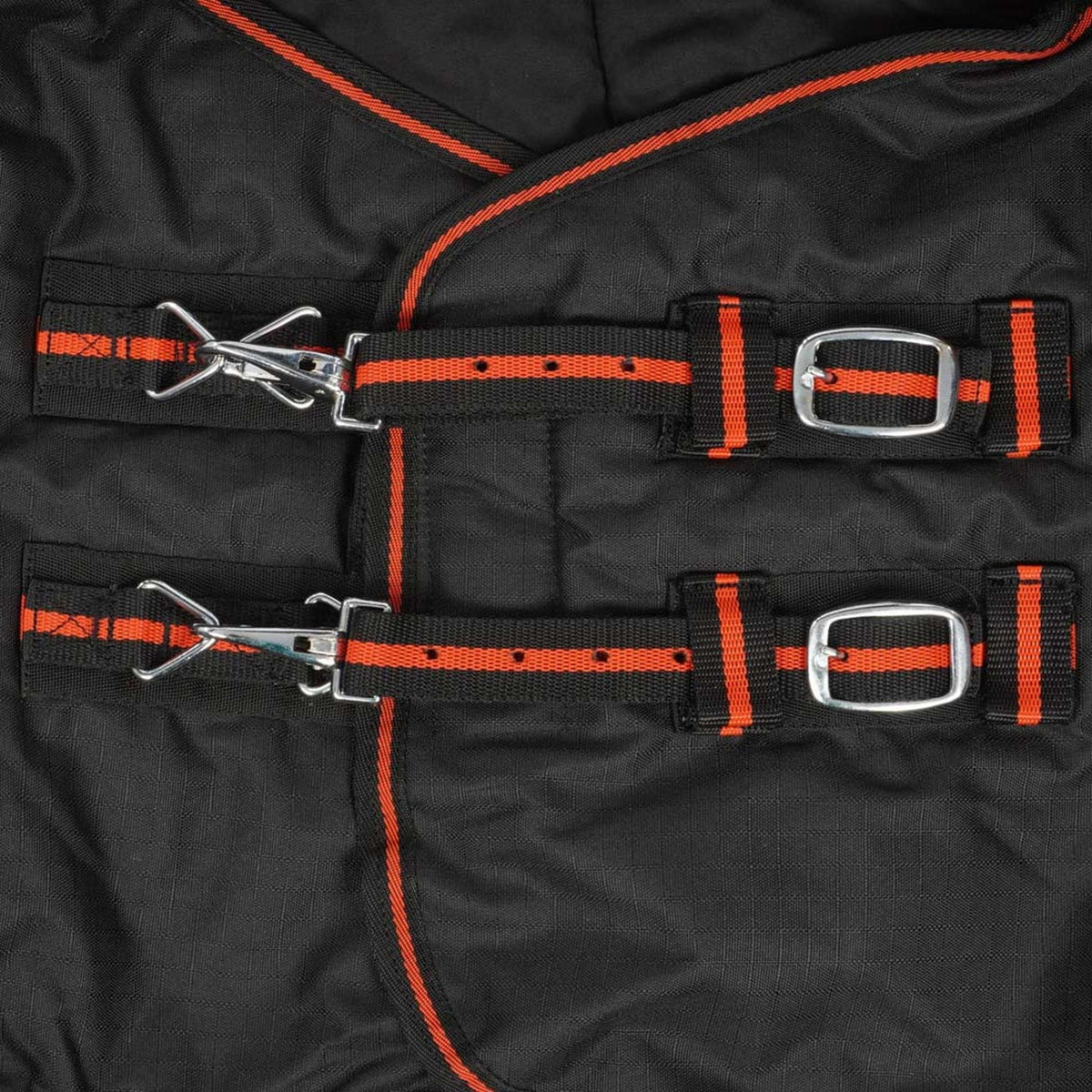 HB Alfombra de Exterior 300g Negro Rojo