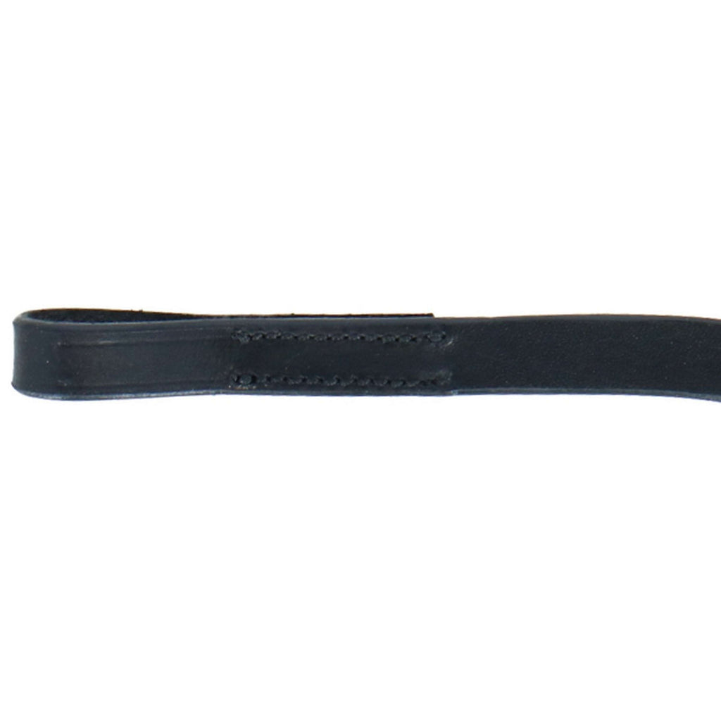 HB Frontal Cuero Estrecho Negro