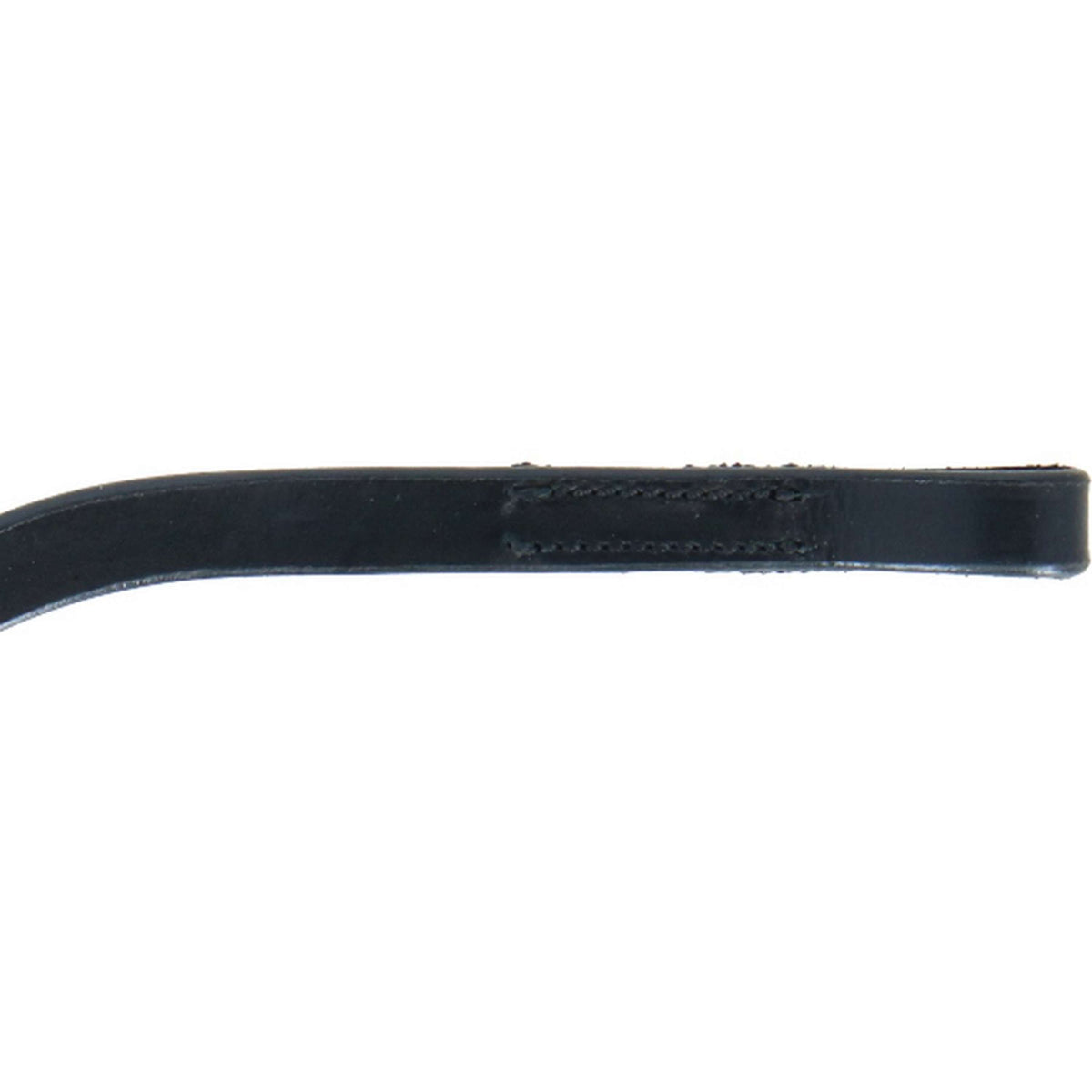 HB Frontal Cuero Estrecho Negro