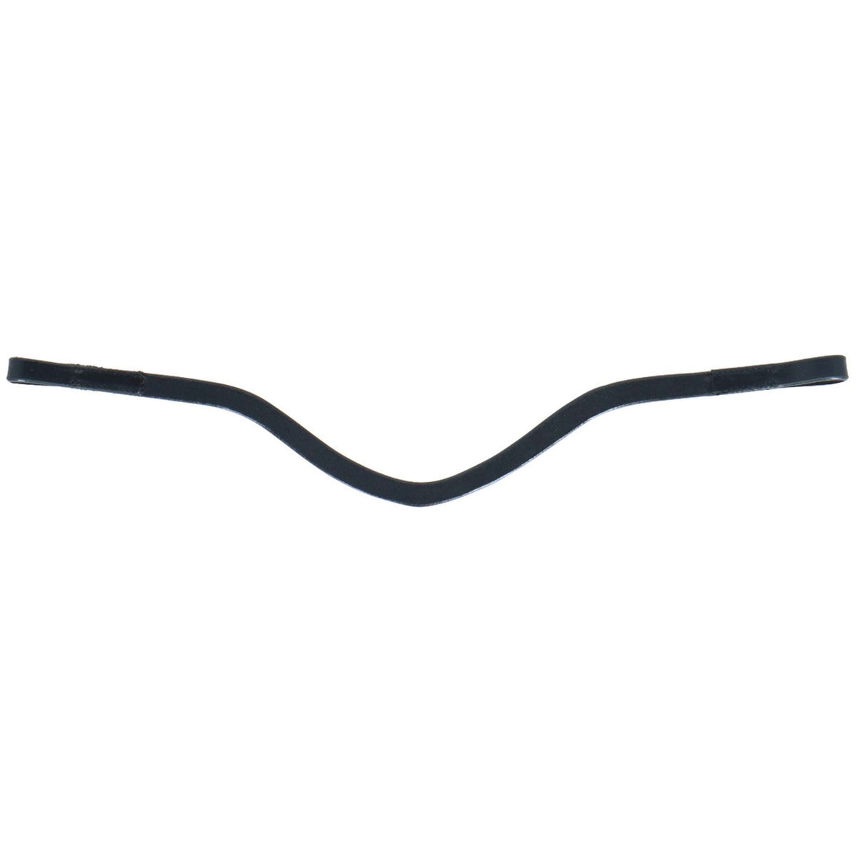 HB Frontal Cuero Estrecho Negro