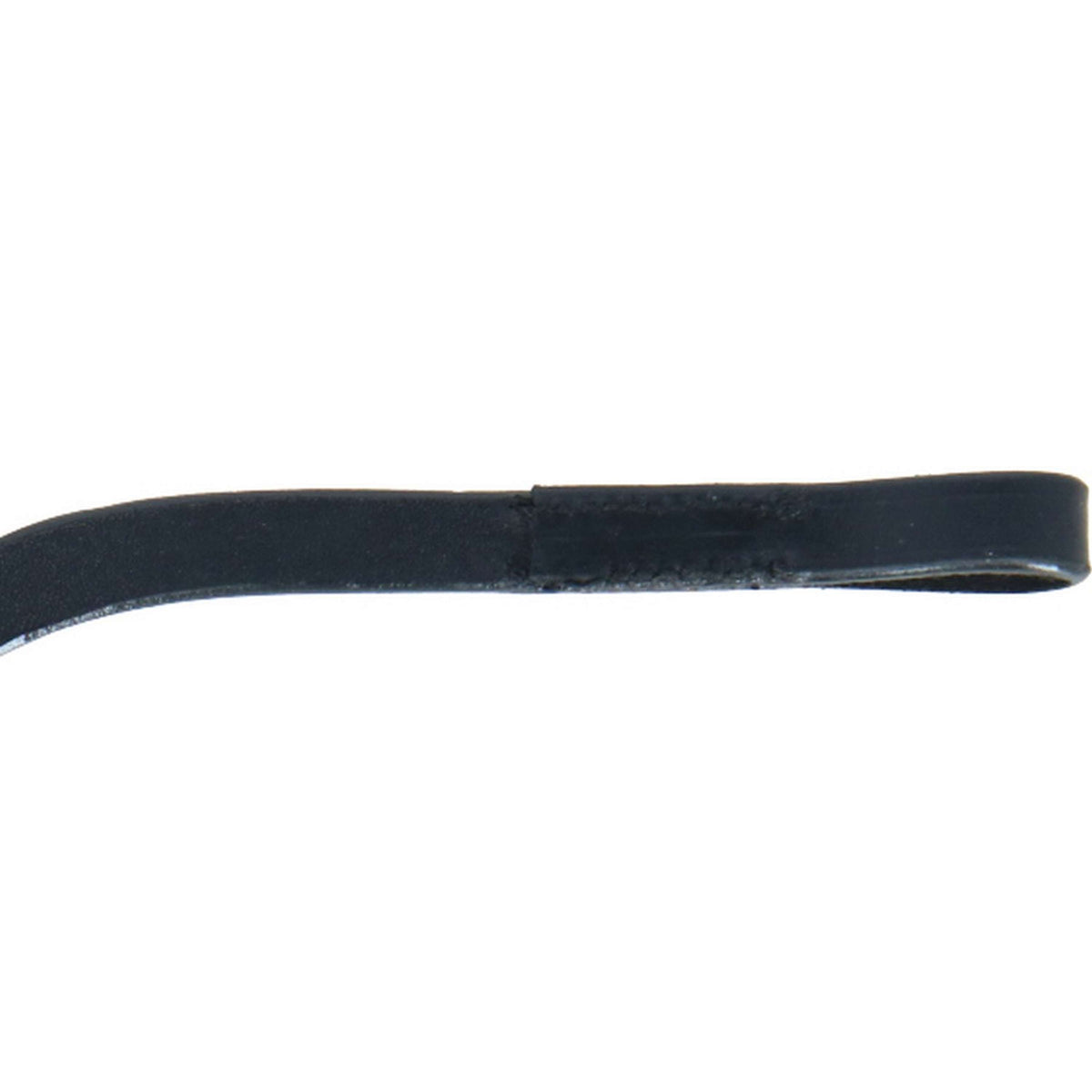 HB Frontal Cuero Estrecho Negro