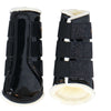 HB Protectores de piernas Gold Rush Glitter Negro