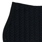 Kentucky Horsewear Mantilla Velvet Pearls Springen Negro