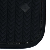 Kentucky Horsewear Mantilla Velvet Pearls Springen Negro