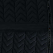Kentucky Horsewear Mantilla Velvet Pearls Springen Negro