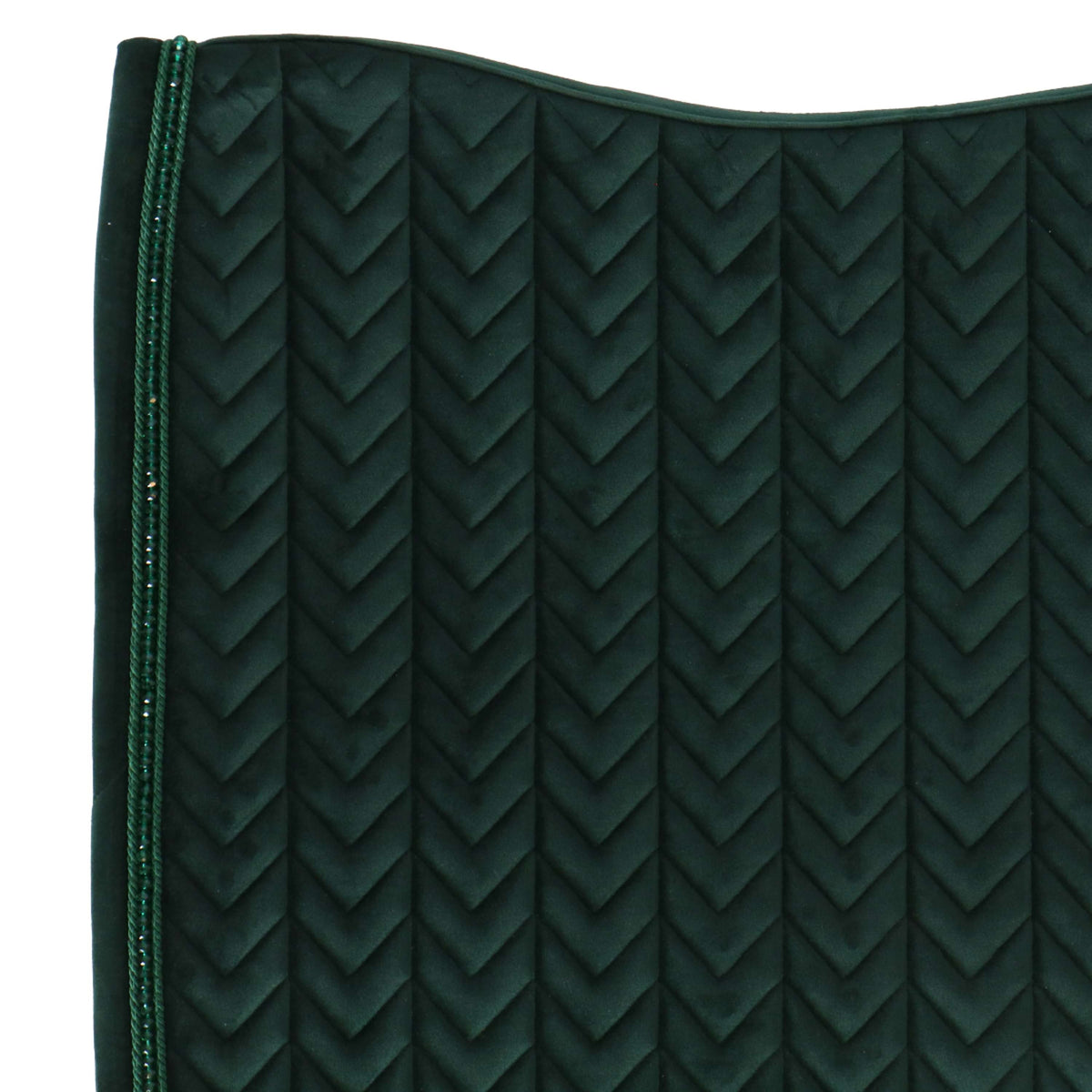 Kentucky Horsewear Mantilla Velvet Pearls Doma clásica Pine Green