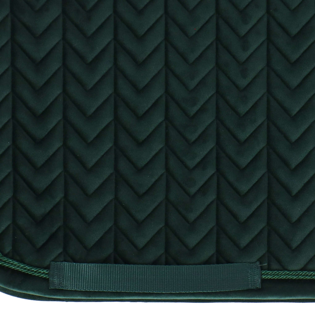 Kentucky Horsewear Mantilla Velvet Pearls Doma clásica Pine Green