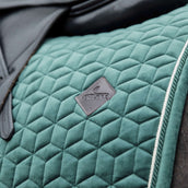 Kentucky Horsewear Mantilla Velvet Pearls Doma clásica Pine Green