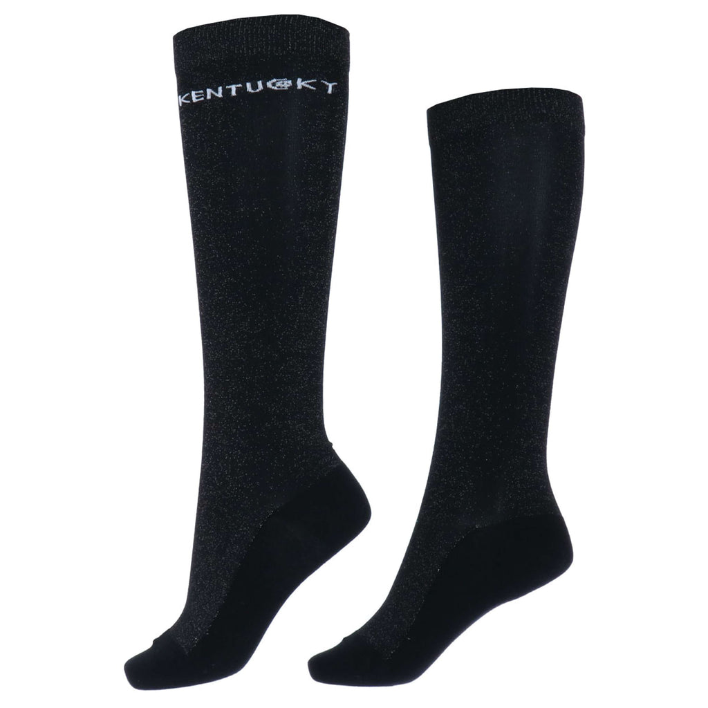 Kentucky Horsewear Calcetines Glitter Negro