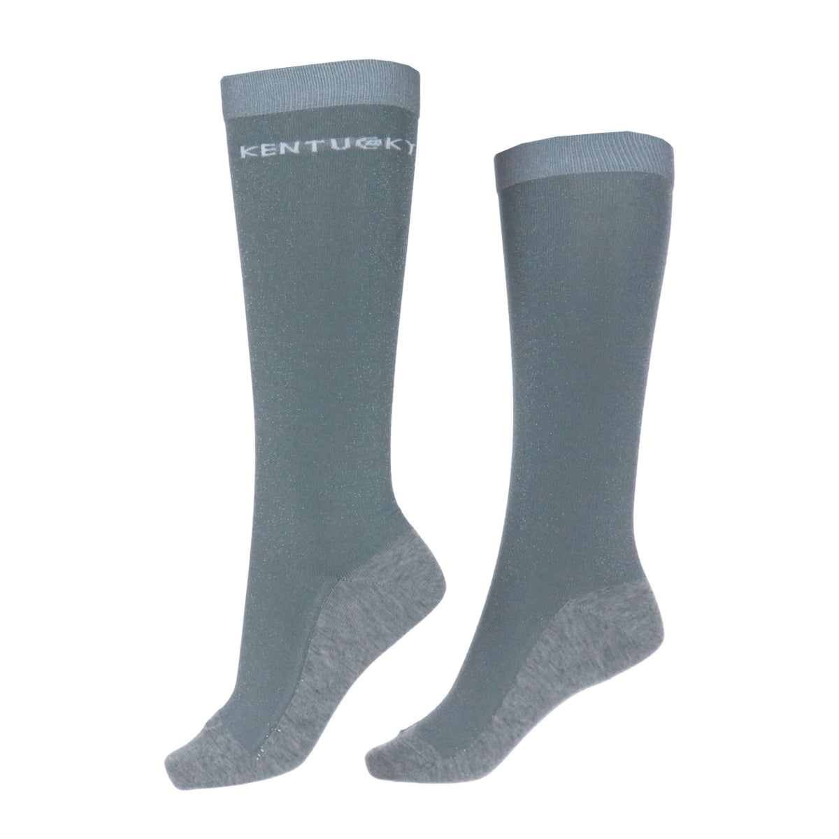 Kentucky Horsewear Calcetines Glitter Gris