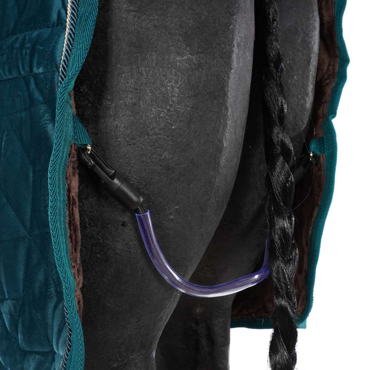 Kentucky Horsewear Manta de exhibición Velvet Esmeralda