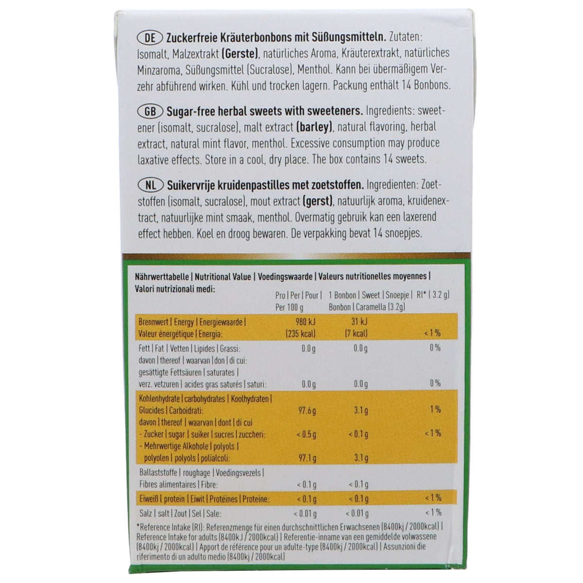 Effol med Bonbons Bronchocare