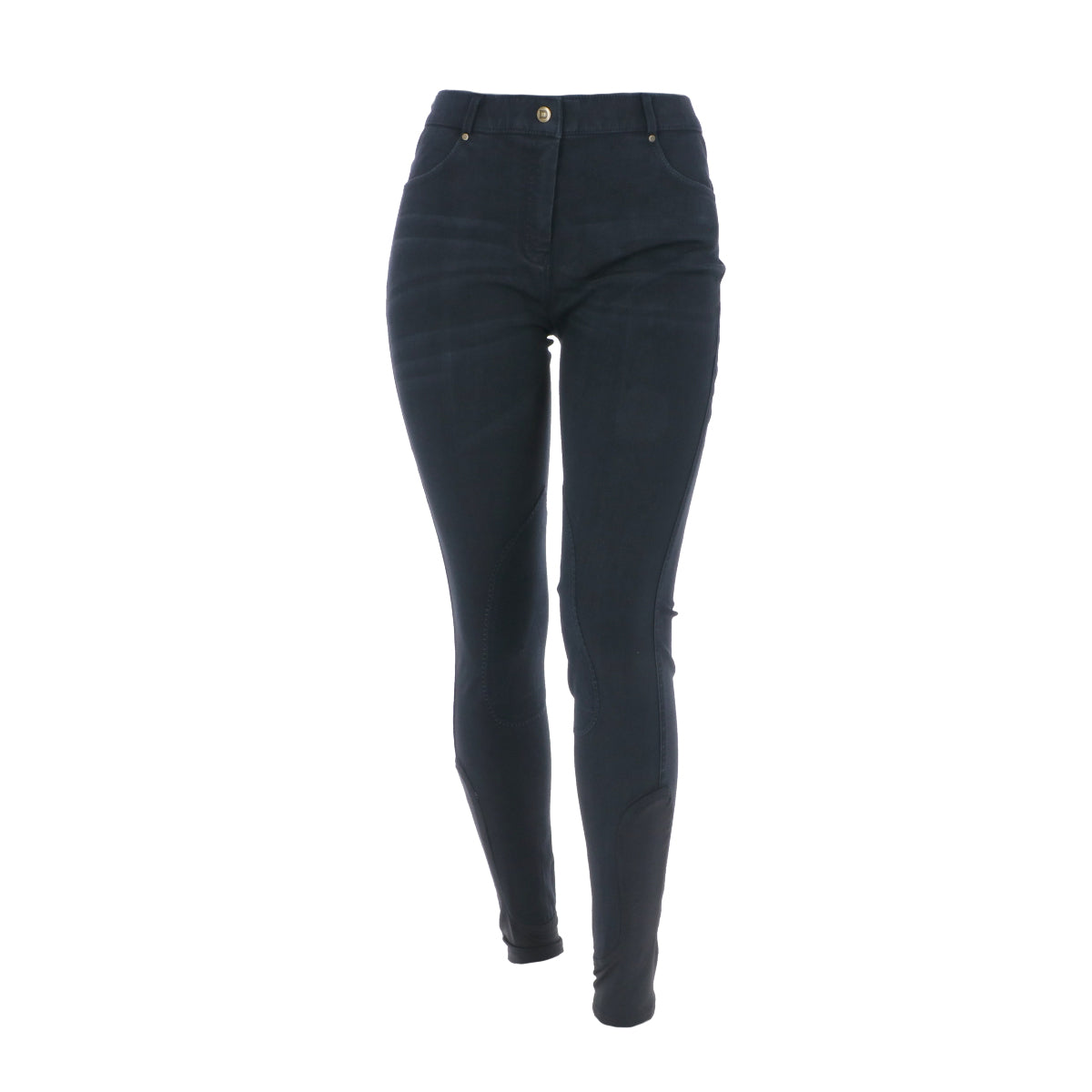 Dublin Pantalón de Equitación Shona Parche de rodilla Denim Ceniza