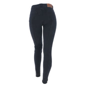Dublin Pantalón de Equitación Shona Parche de rodilla Denim Ceniza