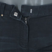 Dublin Pantalón de Equitación Shona Parche de rodilla Denim Ceniza