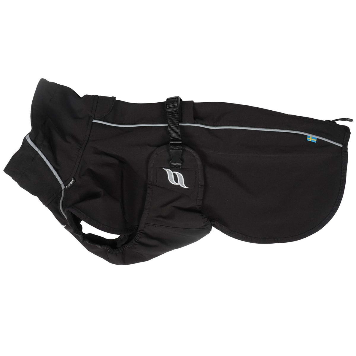 Back on Track Manta para Perros Bark All-Round Coat Negro