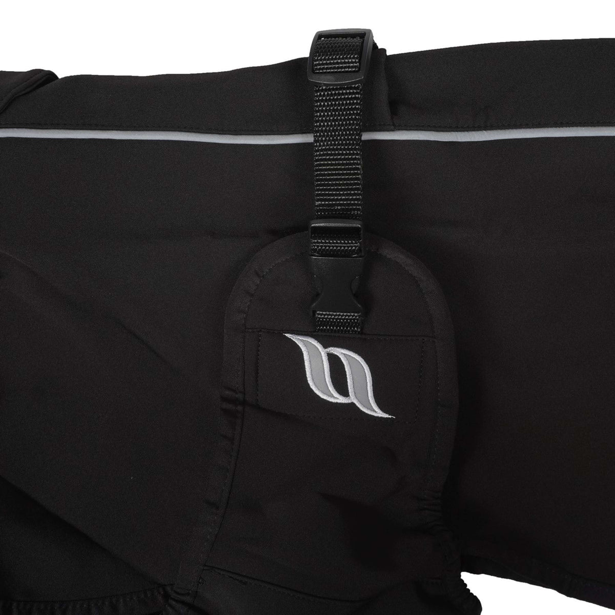 Back on Track Manta para Perros Bark All-Round Coat Negro