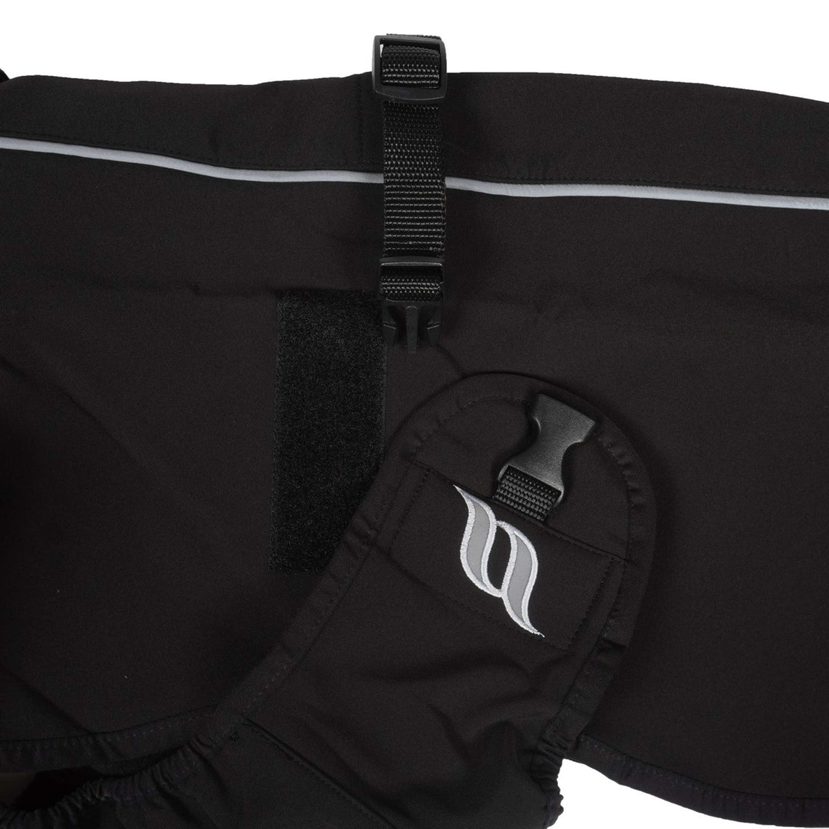 Back on Track Manta para Perros Bark All-Round Coat Negro