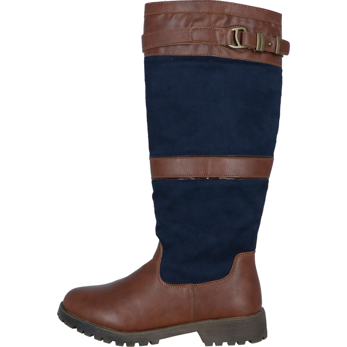 HKM Botas de Invierno Meghan Azul oscuro/Marron