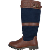 HKM Botas de Invierno Meghan Azul oscuro/Marron