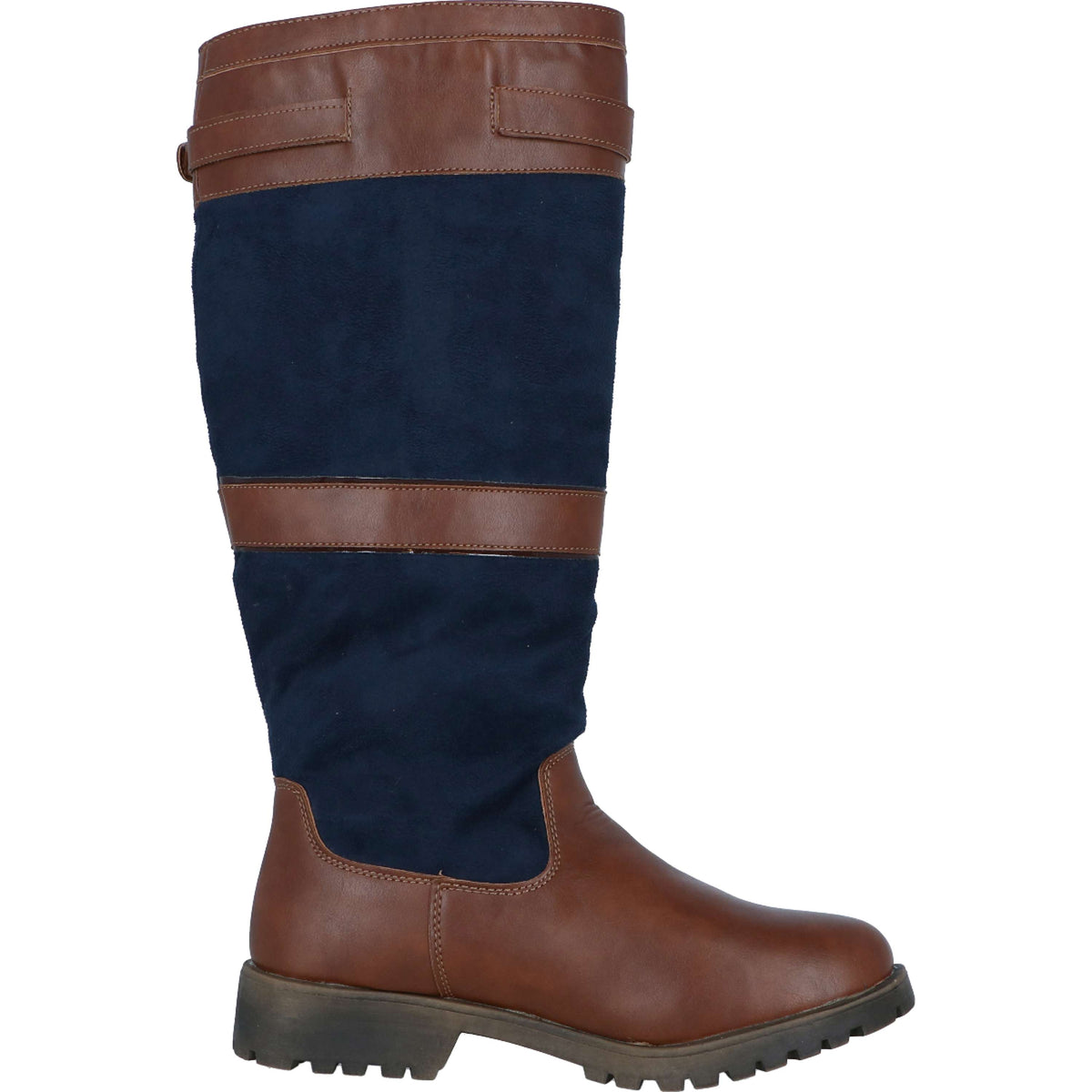 HKM Botas de Invierno Meghan Azul oscuro/Marron