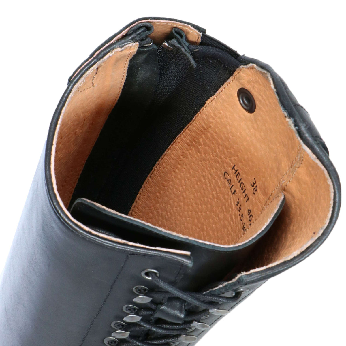 HKM Botas de Equitación Elegant Lace Estándar Negro